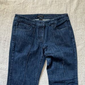 New York and Co flare, pin tuck jeans